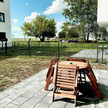 Modernes Am Mit Terrasse * Grossraeschen