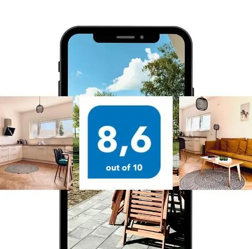 Modernes Am Mit Terrasse Grossraeschen